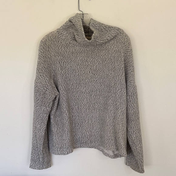 a new day Sweaters - Cozy Women's Gray Mock Neck Sweater